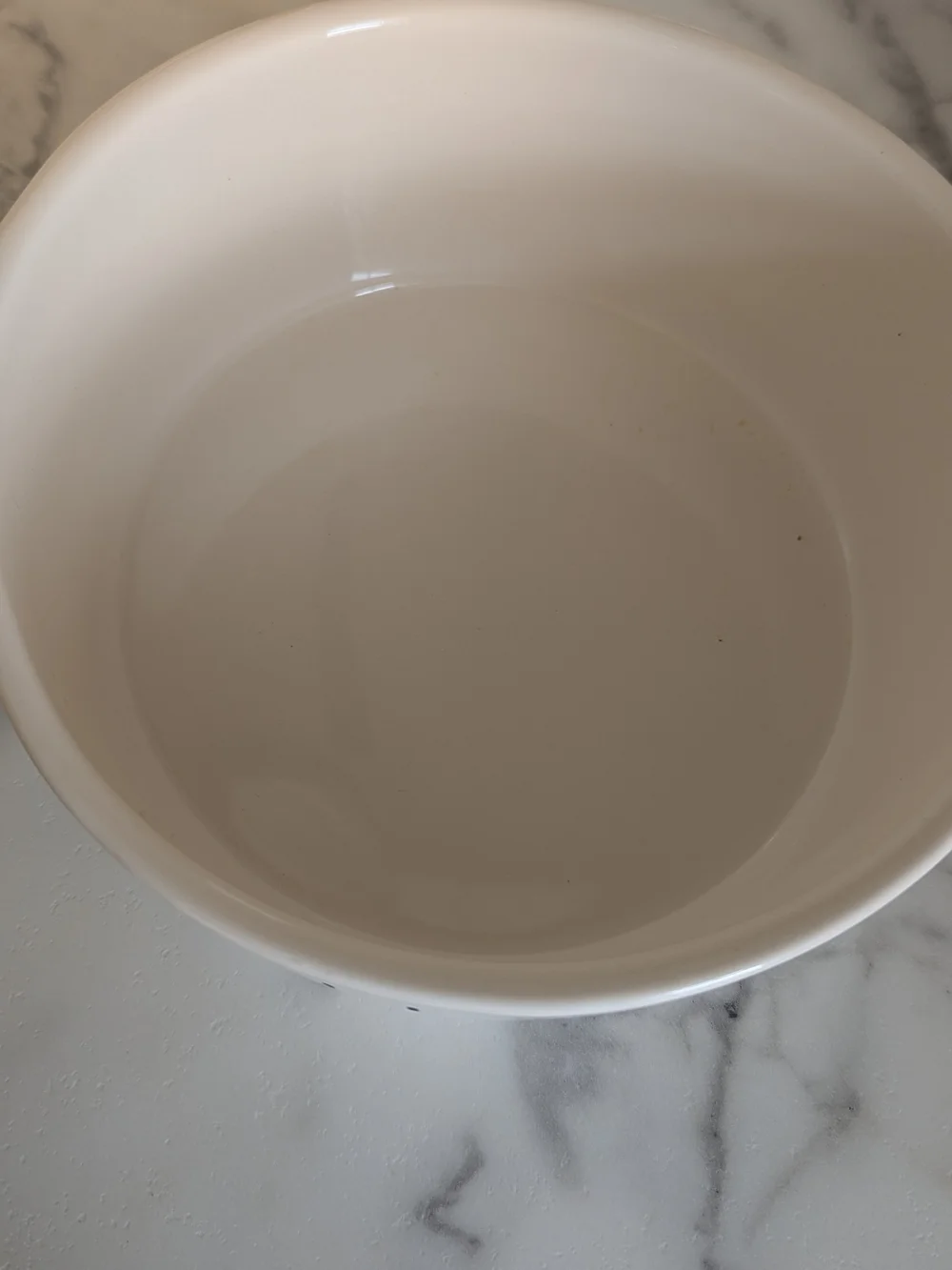 Rae Dunn White Ceramic Bowl with Black Logo